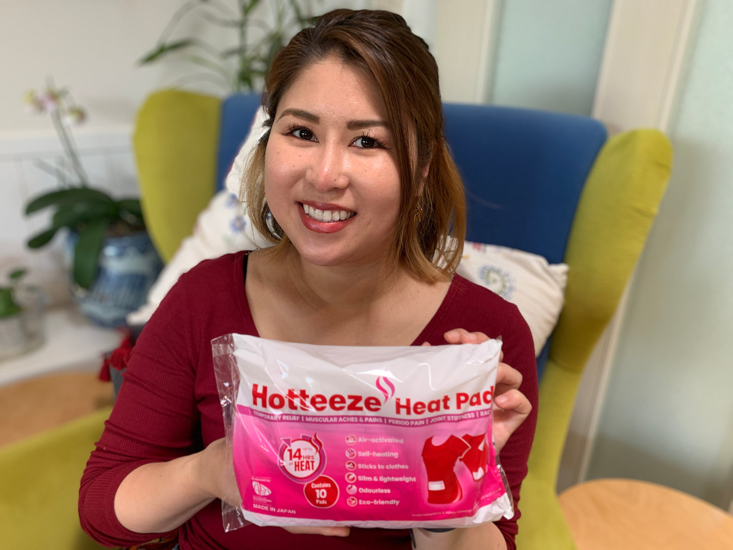 Hotteeze Heat Pads (10 packs = 100 pads)