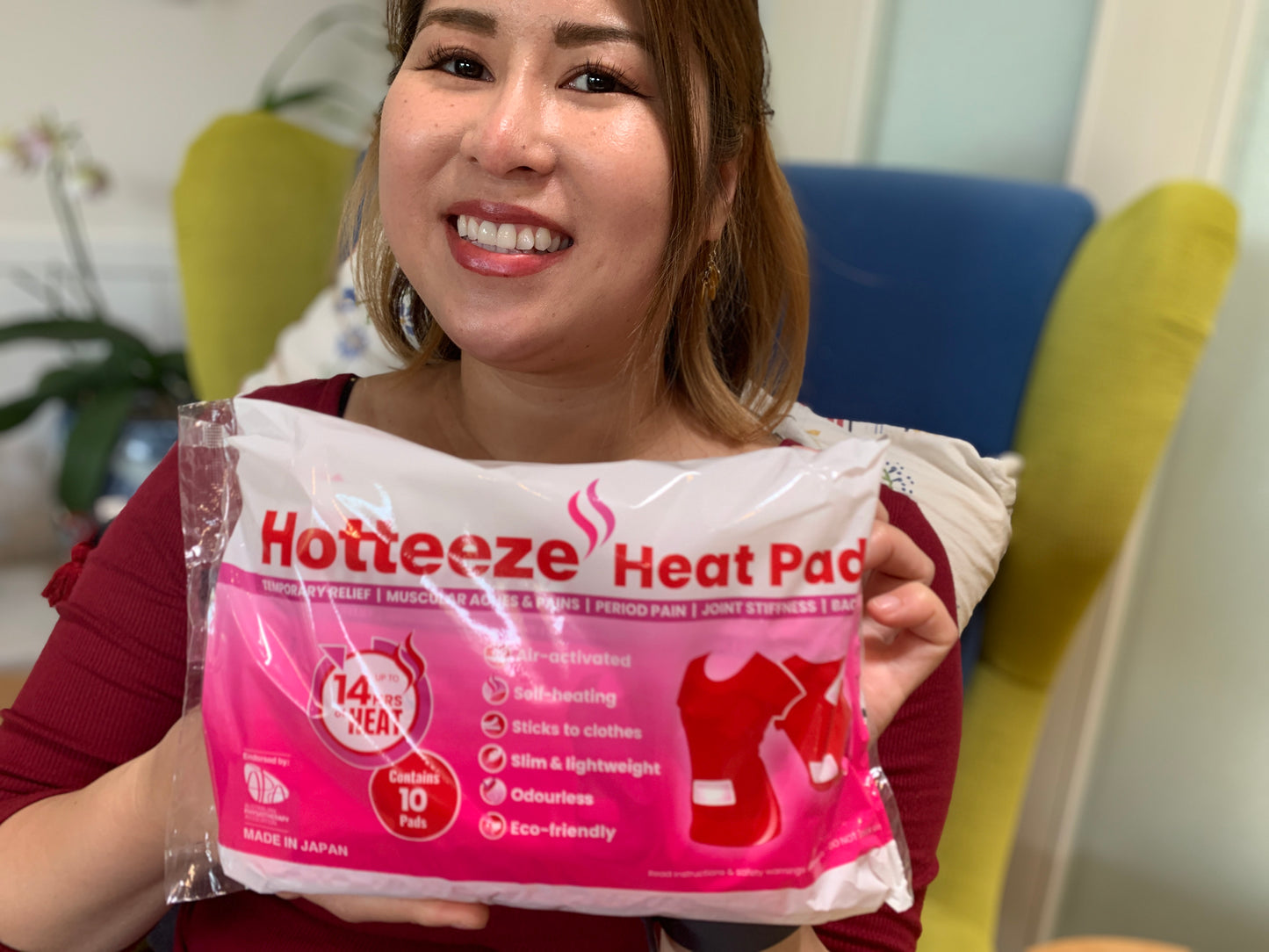 Hotteeze Heat Pads (10 packs = 100 pads)